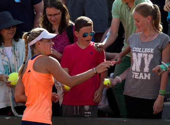 Angelique Kerber (GER) Tennis - French Open 2015 - Grand Slam ITF ATP Tennis Herren WTA Tennis Damen - Roland Garros - Paris - - France - 27 May 2015. Juergen Hasenkopf