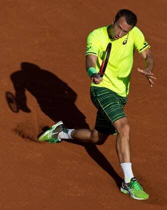 Philipp Kohlschreiber (GER) Tennis - French Open 2015 - Grand Slam ITF ATP Tennis Herren WTA Tennis Damen - Roland Garros - Paris - - France - 27 May 2015. Juergen Hasenkopf