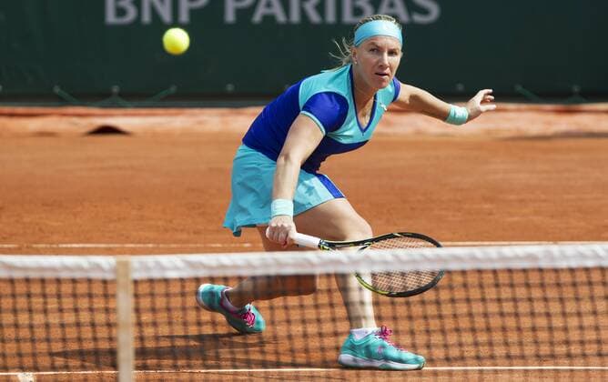 TENNIS - WTA Tennis Damen French Open 2015 PARIS,FRANCE,28.MAY.15 - TENNIS - WTA Tour, Grand Slam, Roland Garros, French Open. Image shows Svetlana Kuznetsova (RUS). GEPAxpictures xMatthiasxHauer