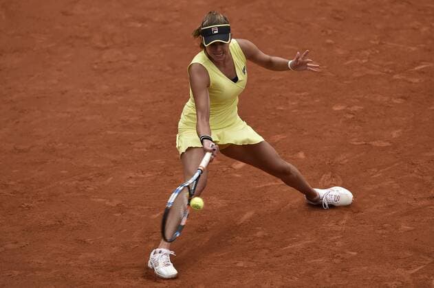 PARIS, 28.05.2015, Julia Goerges (GER) bei den Tennis French Open 2015 in Paris