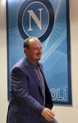 Aktuell Fußball, Italien, Serie A, Rafael Benitez gibt Abschied vom SSC Neapel bekannt Rafael Benitez Napoli Rafael Benitez resign as Napoli trainer Castelvolturno 28-05-2015 Football Calcio Serie A cesarexpurini