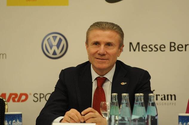 Sergej Bubka Berlin, 13.02.2015 Pressekonferenz zum indoor-ISTAF mit Sergej Bubka (Ukraine).