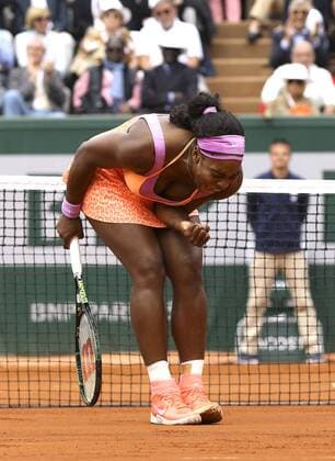Foto : Serena Williams ( USA ) Tennis French Open in Paris Do. 28.05.2015