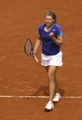 Foto : Anna - Lena Friedsam ( GER ) Tennis French Open in Paris Do. 28.05.2015