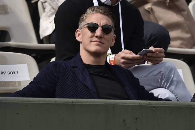 PARIS, 29.05.2015, Bastian Schweinsteiger (GER) als Zuschauer bei den Tennis French Open 2015 in Paris