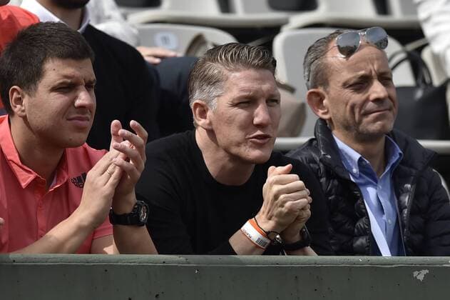 PARIS, 29.05.2015, Bastian Schweinsteiger (GER) als Zuschauer bei den Tennis French Open 2015 in Paris