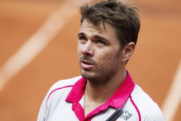 TENNIS - ATP Tennis Herren French Open 2015 PARIS,FRANCE,29.MAY.15 - TENNIS - ATP World Tour, Grand Slam, Roland Garros, French Open. Image shows Stanislas Wawrinka (SUI). GEPAxpictures xMatthiasxHauer