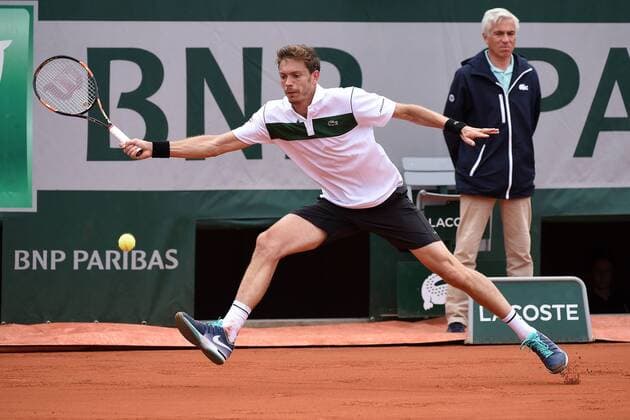 Nicolas Mahut (FRA) - Tennis, French Open 2015, Roland Garros, Paris Frankreich - 29 05 2015 TennisMagazine Panoramic 