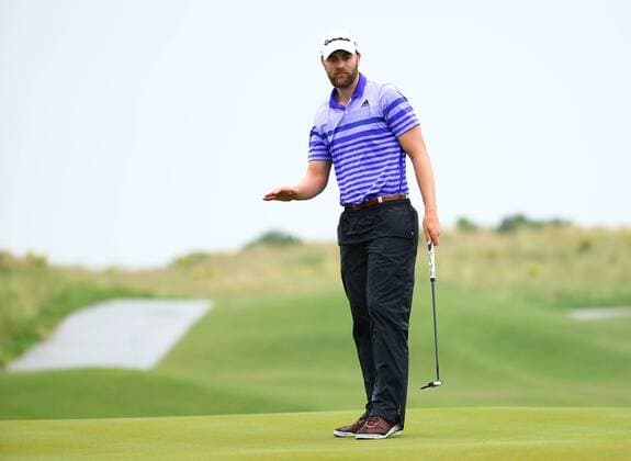 SHANGHAI, CHINA - MAY 29: (CHINA OUT) David Lutterus of Australia in action during the second round match in 2015 Pingan Bank China Tour - PGA Golf Herren Tour China Series - Lanhai Open at Lan Hai International Golf Club on May 29, 2015 in Shanghai, China.  CFP468201814 