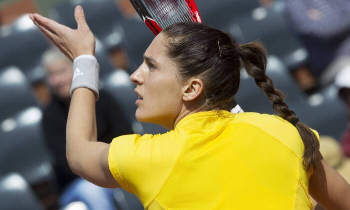 TENNIS - WTA Tennis Damen French Open 2015 PARIS,FRANCE,30.MAY.15 - TENNIS - WTA Tour, Grand Slam, Roland Garros, French Open. Image shows Andrea Petkovic (GER). GEPAxpictures xMatthiasxHauer