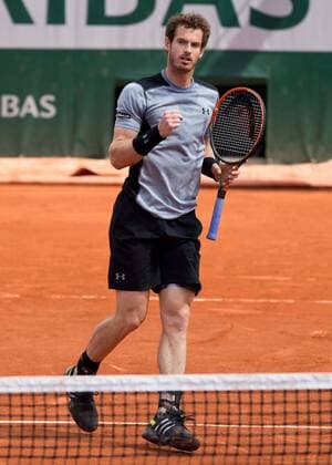 Andy Murray (GBR) macht die Faust und jubelt, Jubel,Emotion, Tennis - French Open 2015 - Grand Slam ITF ATP Tennis Herren WTA Tennis Damen - Roland Garros - Paris - - France - 30 May 2015.