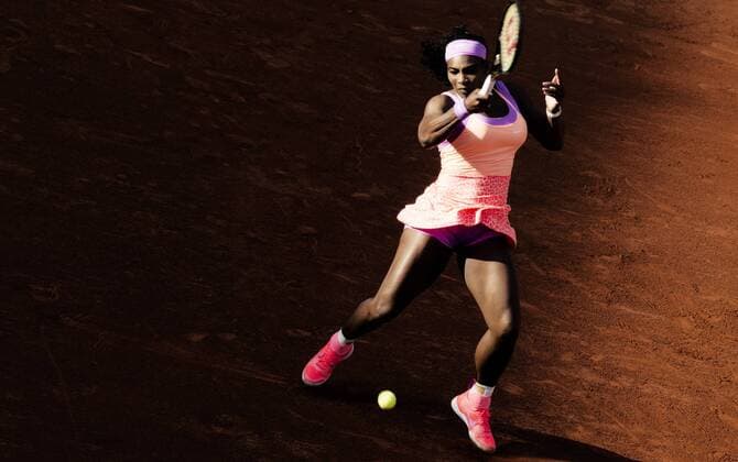 TENNIS - WTA Tennis Damen French Open 2015 PARIS,FRANCE,30.MAY.15 - TENNIS - WTA Tour, Grand Slam, Roland Garros, French Open. Image shows Serena Williams (USA). GEPAxpictures xMatthiasxHauer
