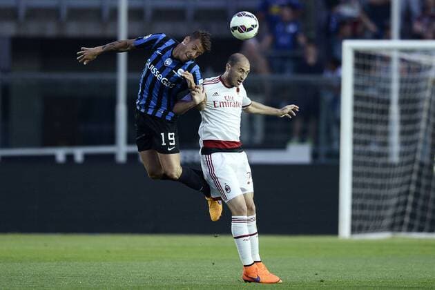 Aktuell Fußball, Italien, Serie A, Atalanta Bergamo - AC Mailand Db Bergamo 30 05 2015 - campionato di calcio serie A Atalanta-Milan - German Denis-Gabriel Paletta 