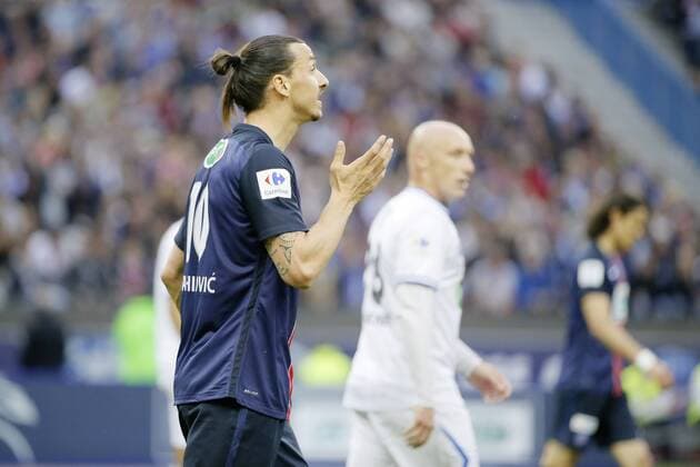 Aktuell Fußball, Frankreich, Coupe de France, AJ Auxerre - Paris St. Germain Zlatan Ibrahimovic (psg) FOOTBALL : Paris st Germain vs AJ Auxerre - Coupe de France Finale - 30 05 2015 StephaneAllaman 