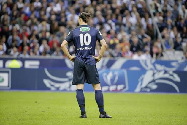 Aktuell Fußball, Frankreich, Coupe de France, AJ Auxerre - Paris St. Germain Zlatan Ibrahimovic (psg) FOOTBALL : Paris st Germain vs AJ Auxerre - Coupe de France Finale - 30 05 2015 StephaneAllaman 