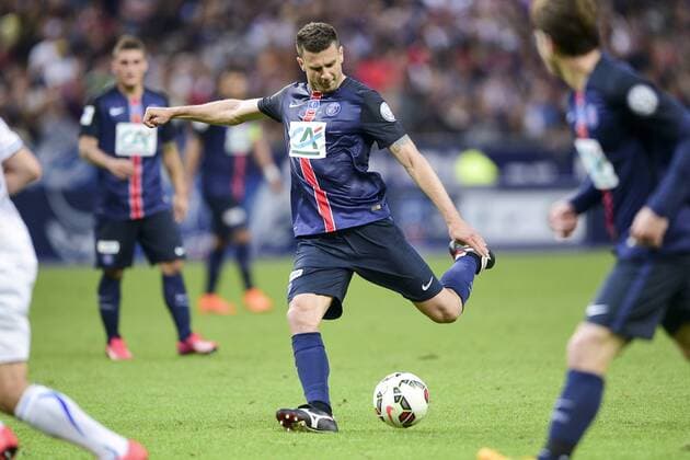 Aktuell Fußball, Frankreich, Coupe de France, AJ Auxerre - Paris St. Germain Thiago Motta (PSG) FOOTBALL : PSG vs Auxerre - Finale coupe de France - 30 05 2015 