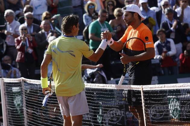 Tennis - French Open - Roland Garros, Paris, France - MAY 30: David Ferrer during their singles match at the French Open tennis tournament at the Roland Garros stadium in Paris, France, May 30 2015 