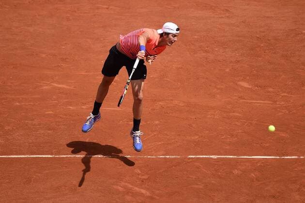 Thanasi Kokkinakis (AUS) TENNIS : Roland Garros 2015 - Internationaux de France - 30 05 2015 TennisMagazine Panoramic 