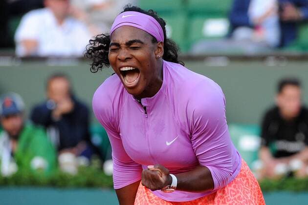 Serena Williams (USA) TENNIS : Roland Garros 2015 - Internationaux de France - 30 05 2015 TennisMagazine Panoramic 