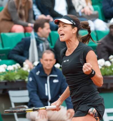 May 31, 2015: Ana IVANOVIC of Serbia in action in a 4th round match against Ekaterina MAKAROVA of the Russian Federation on day eight of the 2015 French Open tennis tournament at Roland Garros in Paris, France. Sydney Low Cal Media. Tennis 2015: French Open MAY 31 - ZUMAc04_