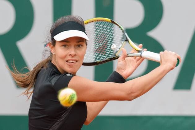 May 31, 2015: Ana IVANOVIC of Serbia in action in a 4th round match against Ekaterina MAKAROVA of the Russian Federation on day eight of the 2015 French Open tennis tournament at Roland Garros in Paris, France. Sydney Low Cal Media. Tennis 2015: French Open MAY 31 - ZUMAc04_