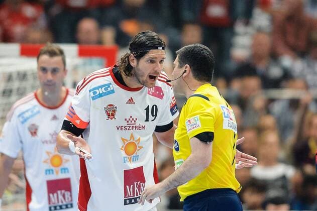 Köln, HANDBALL FINAL FOUR FC Barcelona Barca - MKB MVM VESZPREM LASZLO NAGY  20150531_PF_PA103