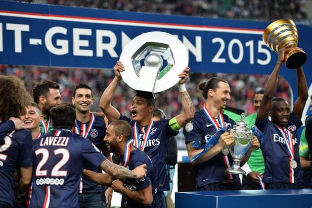 Thiago Silva (psg) FOOTBALL : Paris Saint Germain PSG - Finale Coupe de France - 30 05 2015 AnthonyBIBARD FEP Panoramic 