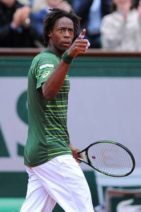 Gael Monfils (FRA) TENNIS : Roland Garros 2015 - Internationaux de France - 31 05 2015 TennisMagazine Panoramic 
