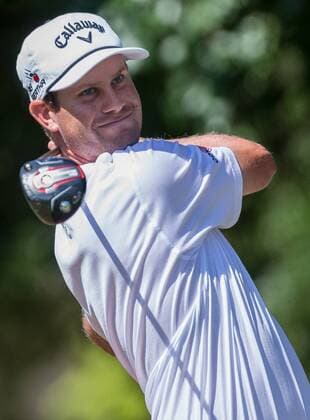 May 31, 2015: Harris English tees off on hole 1 during the fourth round of the AT&T Byron Nelson at TPC Four Seasons Resort in Irving, TX. GOLF: MAY 31 PGA Golf Herren - AT&T Byron Nelson Championship - Final Round Icon1505310054 EDITORIAL USE ONLY