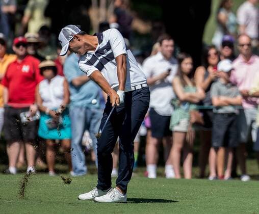 May 31, 2015: Danny Lee hits his second shot on hole 1 during the fourth round of the AT&T Byron Nelson at TPC Four Seasons Resort in Irving, TX. GOLF: MAY 31 PGA Golf Herren - AT&T Byron Nelson Championship - Final Round Icon1505310094 EDITORIAL USE ONLY