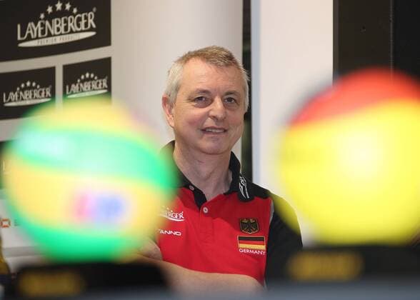 01.06.2015 Stuttgart, Nationaltrainer Deutschland Damen Volleyball Luciano Pedulla