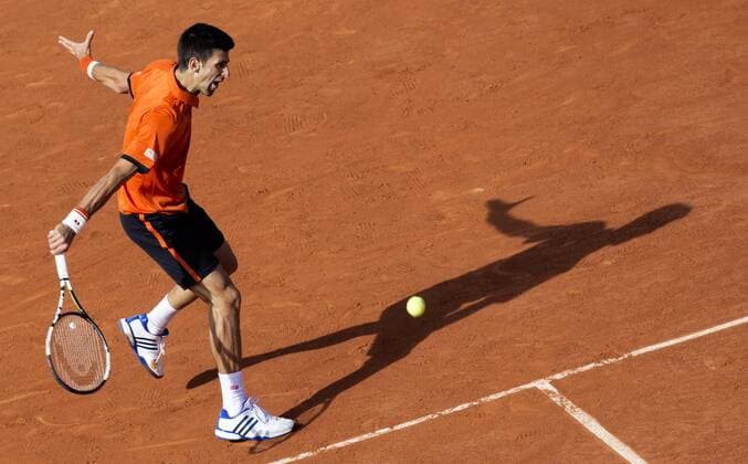 TENNIS - ATP Tennis Herren French Open 2015 PARIS,FRANCE,01.JUN.15 - TENNIS - ATP World Tour, Grand Slam, Roland Garros, French Open. Image shows Novak Djokovic (SRB). GEPAxpictures xMatthiasxHauer