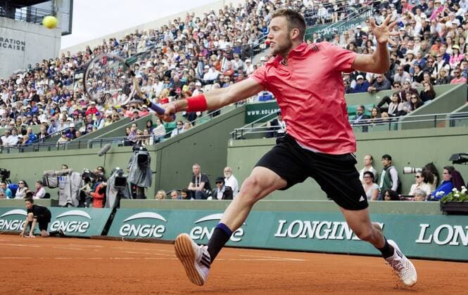 TENNIS - ATP Tennis Herren French Open 2015 PARIS,FRANCE,01.JUN.15 - TENNIS - ATP World Tour, Grand Slam, Roland Garros, French Open. Image shows Jack Sock (USA). GEPAxpictures xMatthiasxHauer