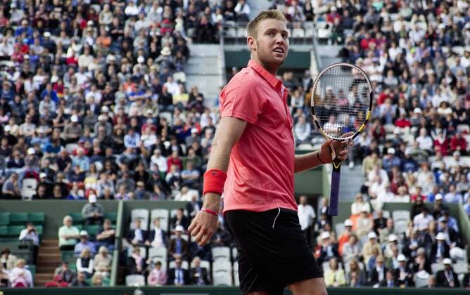 TENNIS - ATP Tennis Herren French Open 2015 PARIS,FRANCE,01.JUN.15 - TENNIS - ATP World Tour, Grand Slam, Roland Garros, French Open. Image shows Jack Sock (USA). GEPAxpictures xMatthiasxHauer