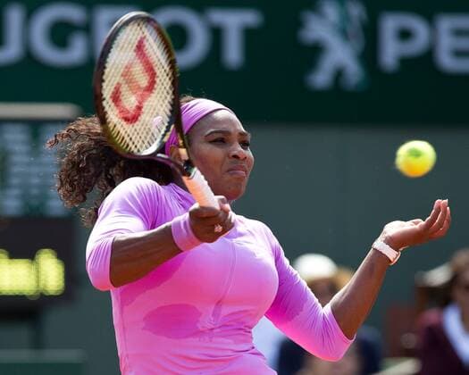 Serena Williams (USA) Tennis - French Open 2015 - Grand Slam ITF ATP Tennis Herren WTA Tennis Damen - Roland Garros - Paris - - France - 1 June 2015.