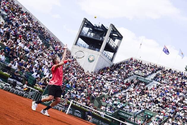 Jack Sock (usa) TENNIS : Roland Garros 2015 - Internationaux de France - 01 06 2015 