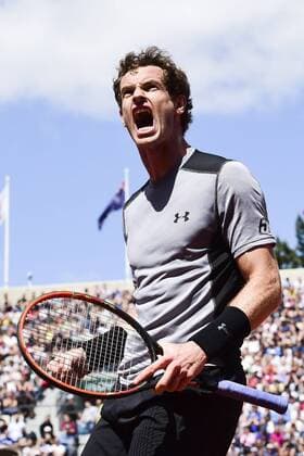 Andy Murray (gbr) TENNIS : Roland Garros 2015 - Internationaux de France - 01 06 2015 