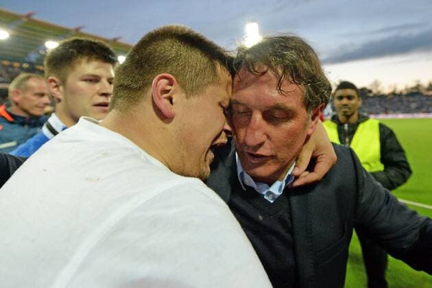 01.06.2015, xjhx, Fussball Relegation, Karlsruher SC - Hamburger SV, v.l. Trainer Bruno Labbadia (Hamburger SV)