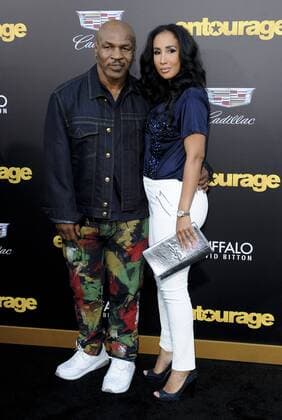 Mike Tyson & wife Lakiha Spicer ENTOURAGE FILM PREMIERE  PatrickxRideaux PicturePerfect