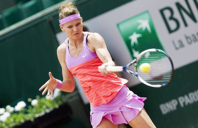 TENNIS - WTA Tennis Damen French Open 2015 PARIS,FRANCE,02.JUN.15 - TENNIS - WTA Tour, Grand Slam, Roland Garros, French Open. Image shows Lucie Safarova (CZE). GEPAxpictures xMatthiasxHauer