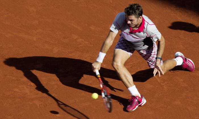 TENNIS - ATP Tennis Herren French Open 2015 PARIS,FRANCE,02.JUN.15 - TENNIS - ATP World Tour, Grand Slam, Roland Garros, French Open. Image shows Stanislas Wawrinka (SUI). GEPAxpictures xMatthiasxHauer