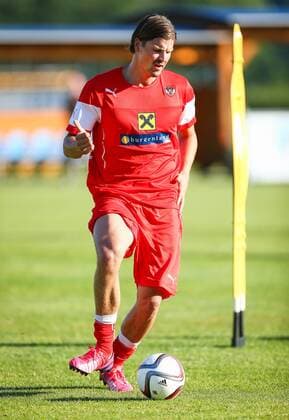 Fussball ÖFB Nationalteam, team training course STEGERSBACH,AUSTRIA,02.JUN.15 - Fussball ÖFB Nationalteam, Oesterreichischer Fussball-Bund, team training course. Image shows Sebastian Proedl (AUT). GEPAxpictures xCh.xKelemen