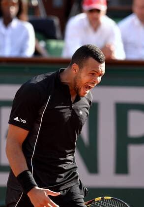 Jo Wilfried Tsonga (fra) vs Kei Nishikori (jap) - 1 4finale SH TENNIS : Roland Garros 2015 - Internationaux de France - 02 06 2015 AnthonyBIBARD FEP Panoramic 