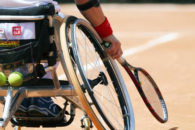 TENNIS - ATP Tennis Herren French Open 2015 PARIS,FRANCE,03.JUN.15 - TENNIS - ATP World Tour, Grand Slam, Roland Garros, French Open, wheelchair. Image shows Shingo Kunieda (JPN). GEPAxpictures xMatthiasxHauer