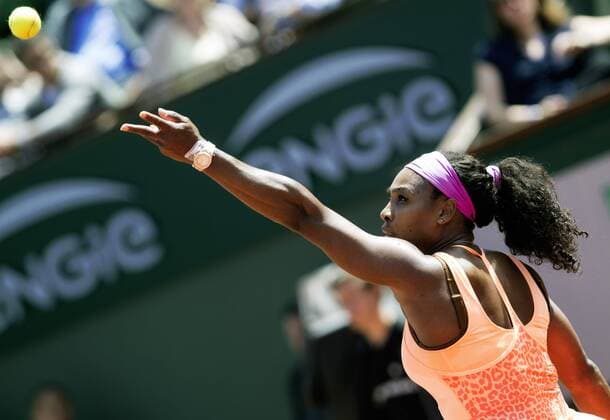 TENNIS - WTA Tennis Damen French Open 2015 PARIS,FRANCE,03.JUN.15 - TENNIS - WTA World Tour, Grand Slam, Roland Garros, French Open. Image shows Serena Williams (USA). GEPAxpictures xMatthiasxHauer