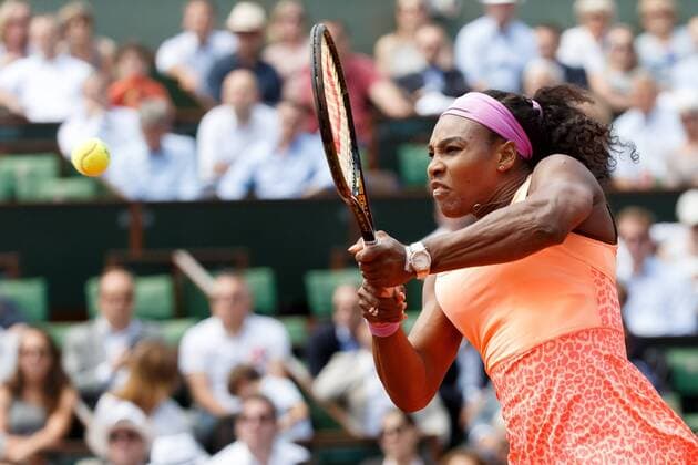 June 3, 2015: Serena Williams of United States of America in action in a Quarterfinal match against Sara Errani of Italy on day eleven of the 2015 French Open tennis tournament at Roland Garros in Paris, France. Williams won 61 63. Sydney Low Cal Media. Tennis 2015: French Open JUNE 3 - ZUMAc04_