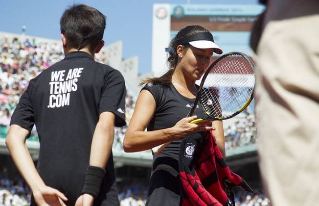 TENNIS - WTA Tennis Damen French Open 2015 PARIS,FRANCE,04.JUN.15 - TENNIS - WTA Tour, Grand Slam, Roland Garros, French Open. Image shows Ana Ivanovic (SRB). GEPAxpictures xMatthiasxHauer