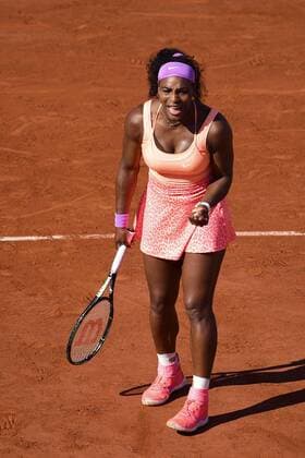 Serena Williams (usa) TENNIS : Roland Garros French Open 2015 - Internationaux de France - 04 06 2015 