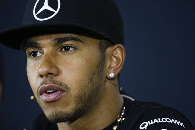 June 4, 2015 - Montreal, Canada - LEWIS HAMILTON of Great Britain and Mercedes AMG Petronas F1 Team talks during the press conference PK Pressekonferenz of the 2015 Formula 1 Canadian Grand Prix at Circuit Gilles Villeneuve in Montreal, Canada. F1 2015 - Canadian Grand Prix - Preparations - ZUMAg147