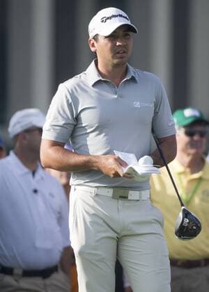 June 04 2015: Jason Day Preparing to tee off during the first round of the Memorial Tournament held at the Muirfield Village Golf Club in Dublin, Ohio. GOLF: JUN 04 PGA Golf Herren - the Memorial Tournament - First Round Icon150604002 EDITORIAL USE ONLY